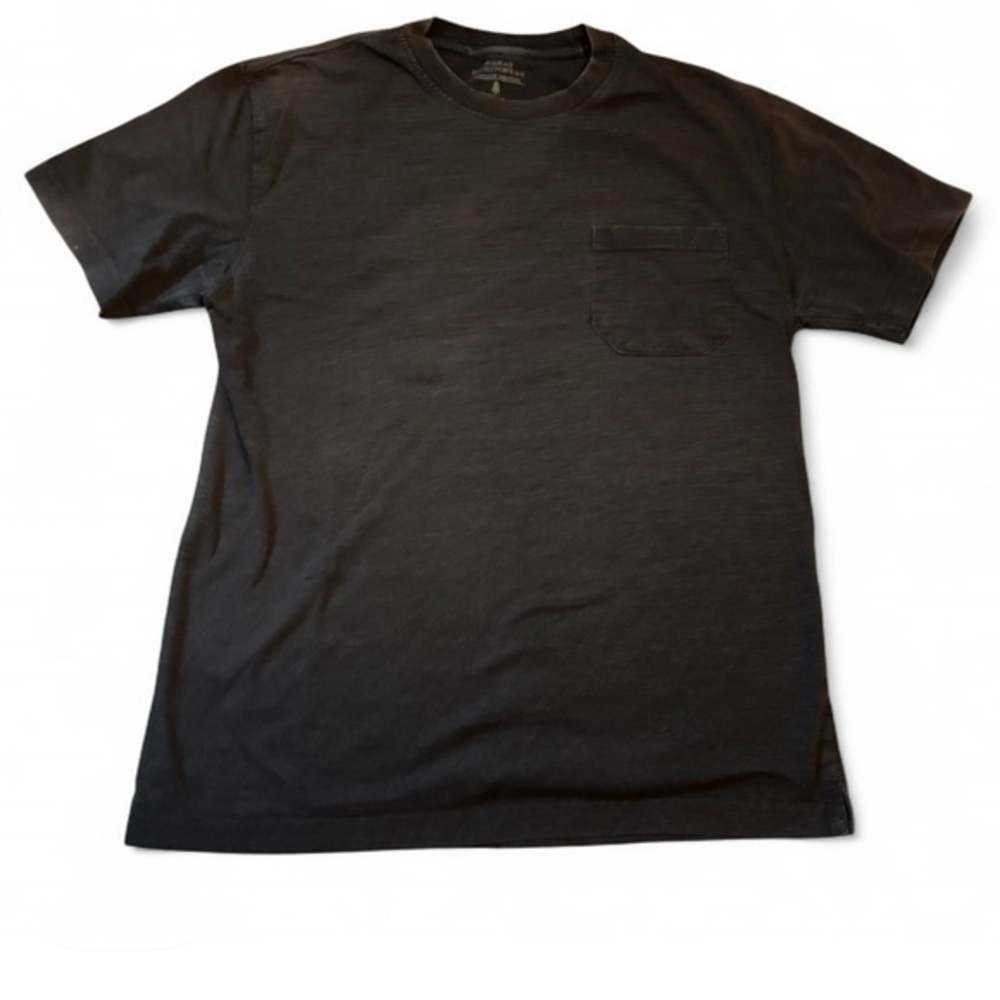 Great Northwest Cotton Blend Pocket T-Shirt Distressed Grey M